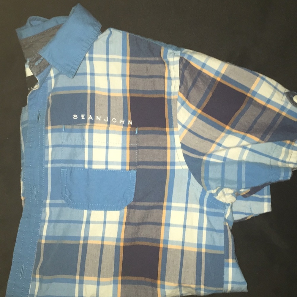 Buy Sean John Blue and Orange Boys XL Shirt!